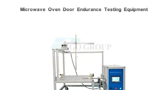 IEC60335-2-25 Clause 18 Microwave Oven Door Endurance Tester PLC Control
