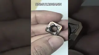 SNMU1206ANN Double-Sided Star Anise CNC Milling Inserts with High-Strength Hard Alloy Matrix and High Rigidity for Precision Machining