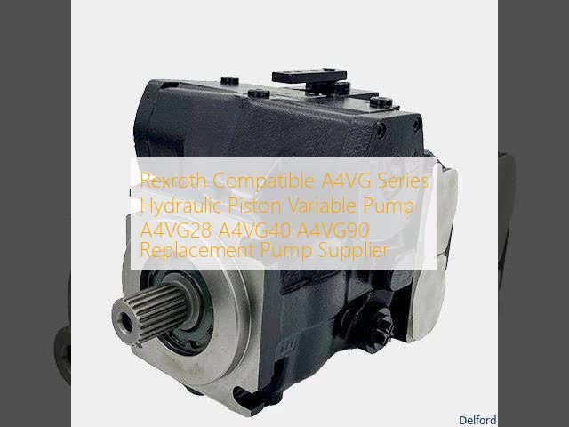 Rexroth Compatible A4VG Series Hydraulic Piston Variable Pump A4VG28 A4VG40 A4VG90 Replacement Pump Supplier