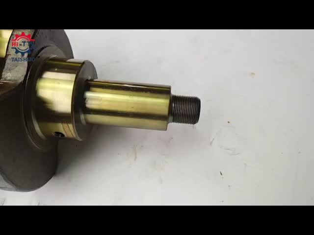 Hi-TTS Brand Excavator Diesel Engine Crankshaft Forged Steel J08E 13411-2241 13411-E0100 13411E0100 134112241SK250-8 SK200-8