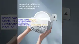 Household Portable Desk Fan Battery Powered Household Cooling Tool Custom Logo