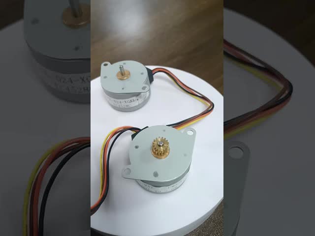 35BY46-19 Permanent Magnet Stepper Motor with 5V Voltage 5Ω Resistance and 15° Step Angle for Automated Equipment