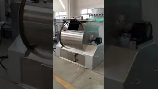 Stainless Single Shaft Paddle Mixer 1T/H For Animal Feed Mixer Machine