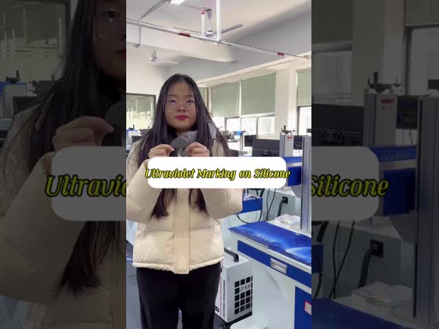 High Speed UV Laser Engraving Machine Electronic Components Anti Counterfeiting Traceability Source Code