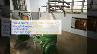 Solid wall Design Disc Oil centrifugal Separator Pressure 0.05 Mpa for Animal Oil