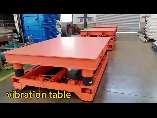 Excitation Force 30kN Industrial Vibrating Table Compaction High Frequency Vibration Shaker Table