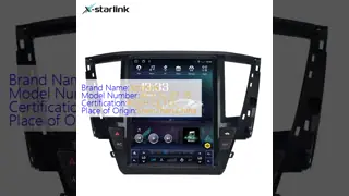 12.1'' Mitsubishi Pajero Car Multimedia Player Android 8+128G Android Car Screen