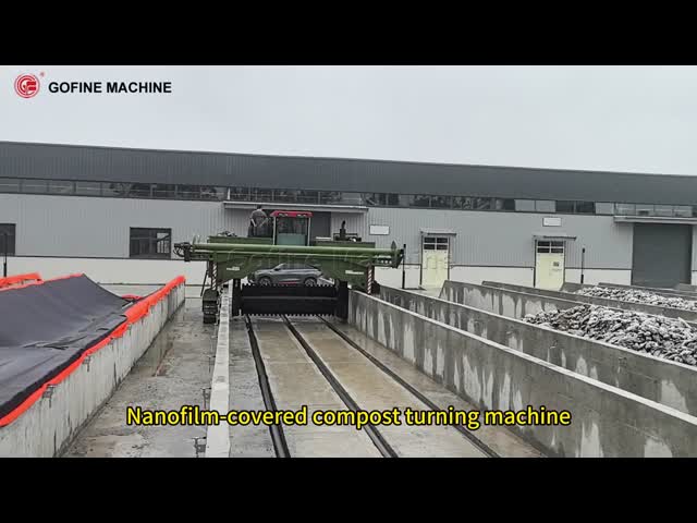 Crop Waste Composting Equipment For Organic Fertilizer Plant