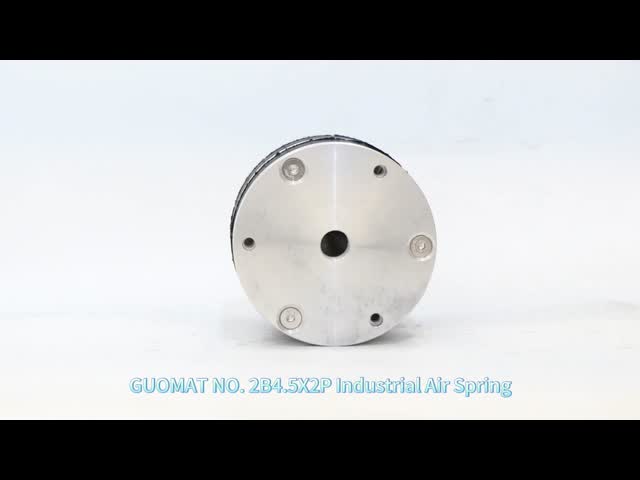 Dunlop PNP305590107 Assembly Aluminum Plate 4 1/2''X2 Industrial Rubber Air Spring