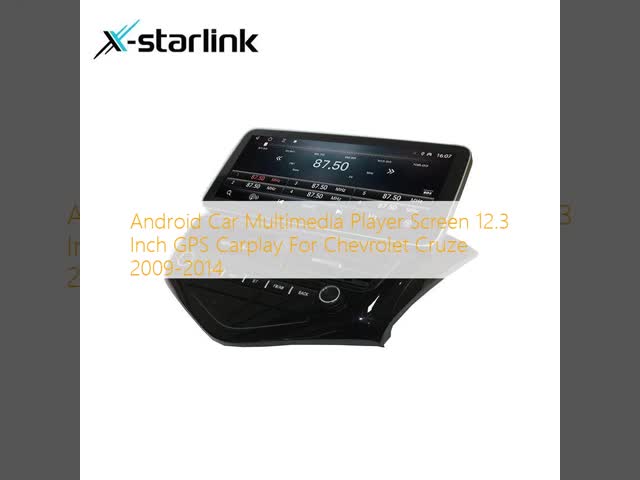 Android Car Multimedia Player Screen 12.3 Inch GPS Carplay For Chevrolet Cruze 2009-2014