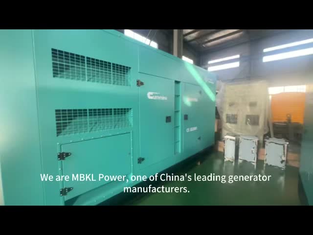 400KW 500KVA  Diesel Generator With Soundproof Case Silent Canopy