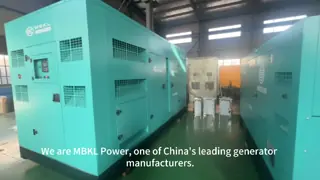 400KW 500KVA  Diesel Generator With Soundproof Case Silent Canopy
