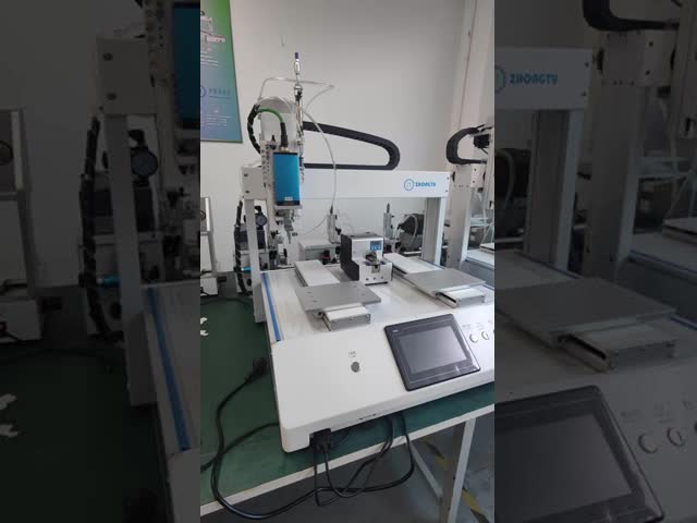 Compact Automatic High Precision Screw Tightening Machine with ±0.02mm Positioning Accuracy and 1.2-1.5s/pcs Work Efficiency