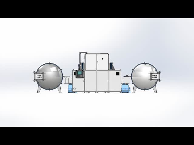 2800 Celsius Graphitization Furnace Carbon Fiber Processing Argon