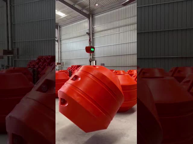 HDPE Pipe Floater Lightweight Floating Support Offering Excellent Resistance to Corrosion and Physical Impact on Pipes