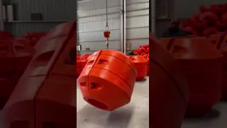 HDPE Pipe Floater Lightweight Floating Support Offering Excellent Resistance to Corrosion and Physical Impact on Pipes