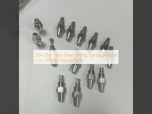 304 Stainless Steel Filling Spray Needle Cnc Milling Metal Parts