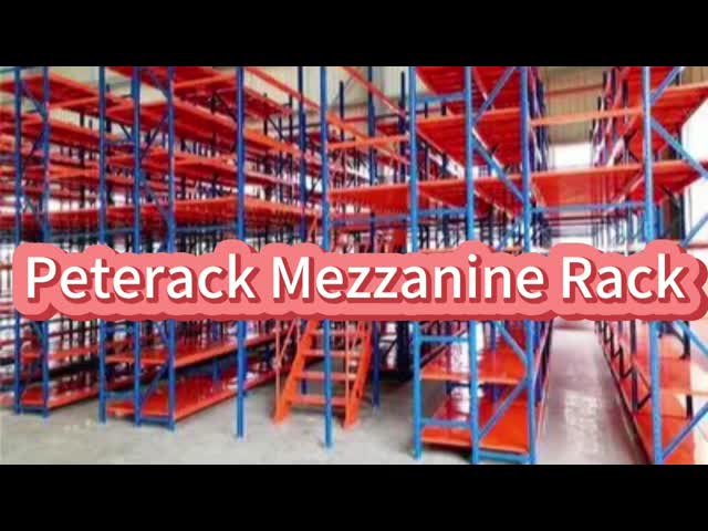 Adjustable Industrial Mezzanine Rack Steel Platform Warehouse Storage Systems Mezzanine Floor Racking System for Multi-Tier