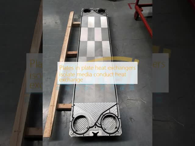 Plates and Gaskets for Plate Heat Exchangers