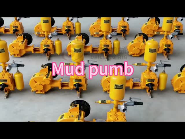 Single Piston BW160 Mud Pump With Diesel Engine/motor