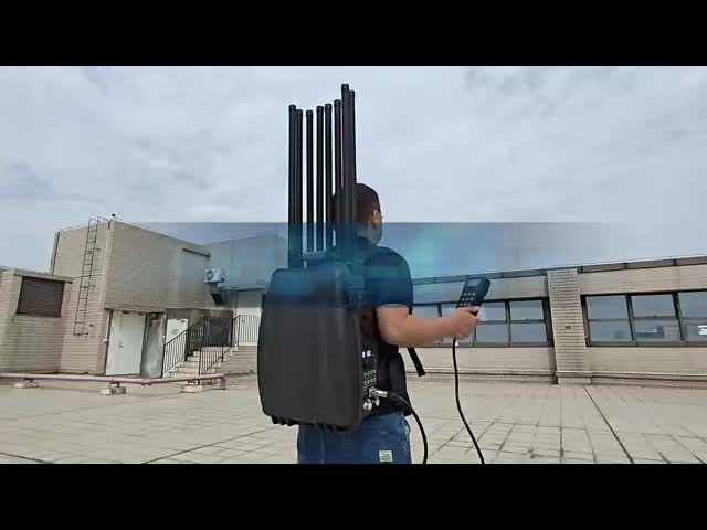 WS08 Backpack-Mounted Plastic Anti-Drone Device Specification