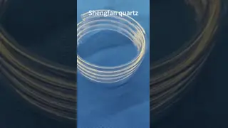 Factory Customized  Quartz Beaker With Three-Corner Conical Philips