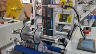 Semi Auto Labeling Machine for Round Bottles with ±0.55mm Accuracy, 20-40 Bottles/Min, and 30-200mm Bottle Diameter