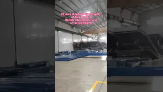 1.2m-1.68m Adjustment Range Electric Hydraulic Dock Container Ramp