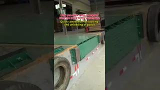 Hydraulic Dock Leveler Heavy Duty 3KW 380V/50HZ Durable Over 20000 Uses CE / ISO Certified video