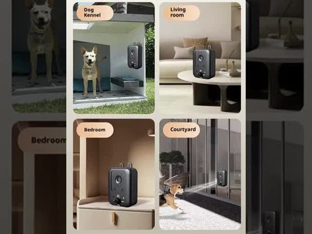 Ultrasonic Electronic Intelligent Rechargeable Plastic Dog Repellent Barking Control 20+ Hours Battery Life Portable Outdoor