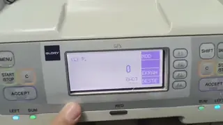 Glory GFS 120 Banknote Counter GFS-120-34 Control Panel Spacer Spare Parts For Banknote Authentication