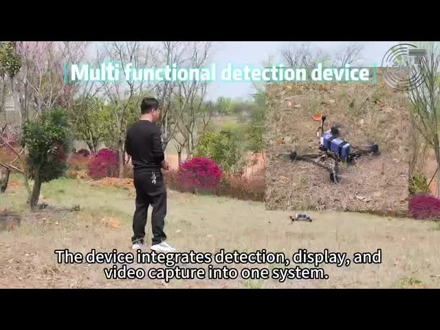 Detection radius1.5KM Portable Full-band Detection Anti Drone System Video Interception