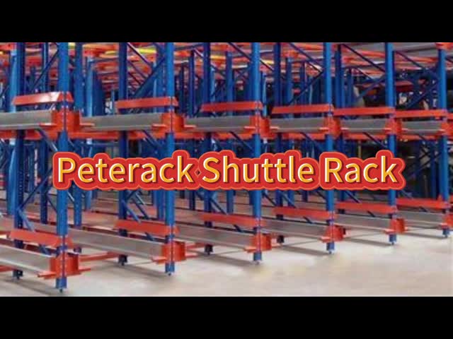 Metal Warehouse Storage Automated Two Way Shuttle Heavy-duty Steel Pallet Rack Radio Shuttle Racking System