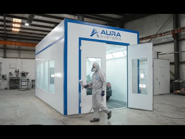 CE Approved Car Paint Equipment Spray Booth For Automotive Repair Service Centre