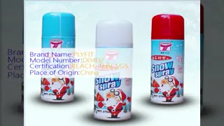 Children's Party Tinplate Can TUV 250ml Artificial Snow Spray