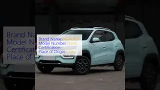 Nano Breeze Edition Electric SUV with 201km Range, Fast Charging 0.53h, and 15.97kWh Battery for Urban Mobility