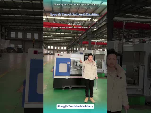 Type 32 Turret Tailstock Machine #cncmill #cncsoftware #machine #factory #cnc #manufacturing