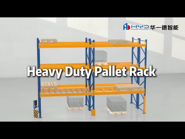 Heavy Duty  Pallet Shelving System Warehouse Rack