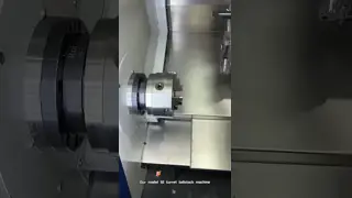 Model 32 Turret Tailstock Machine #cnc #cncmill #machine #factory #cncsoftware #manufacturing
