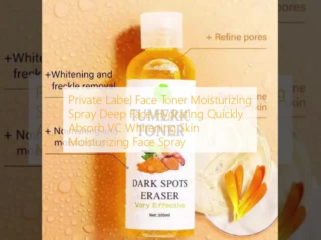 Private Label Face Toner Moisturizing Spray Deep Face Hydrating Quickly Absorb VC Whitening Skin Moisturizing Face Spray