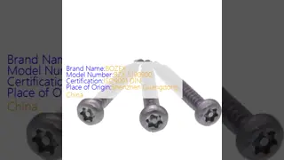 Duurzame roestvrijstalen zelftappende schroeven gemaakt van 304 201 en andere roestvrijstalen kwaliteiten, ideaal voor constructie en industrie