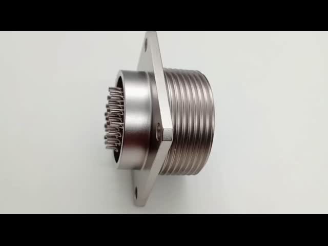 2PM27-24 24-Pin Hermetic Connector with Glass-to-Metal Sintered Seal for Extreme Environments and IP68 Airtight Rating