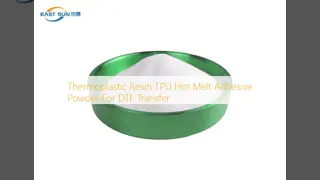 Pó esparadrapo do derretimento quente da resina termoplástico TPU para transferência de DTF