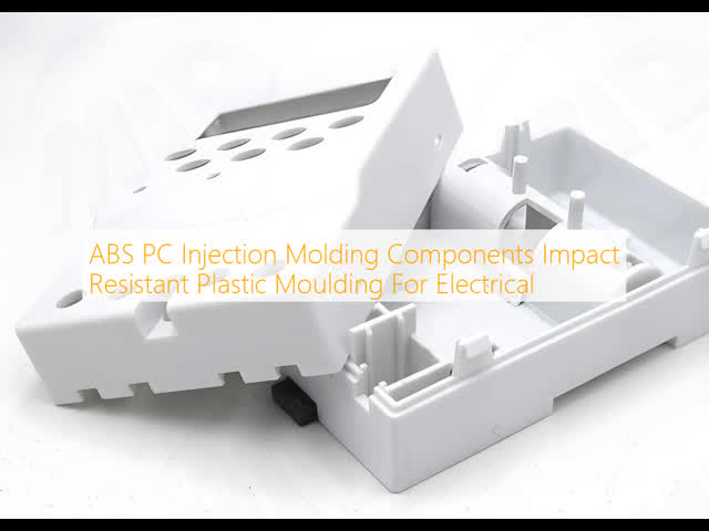 ABS PC Injection Molding Components Impact Resistant Plastic Moulding For Electrical