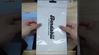 Custom Plastic Packaging Bags with Professional Printing