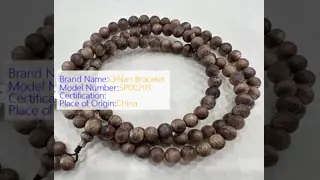 Natural Agarwood Bracelet Handmade with Genuine Agarwood Beads Offering Unique Scent and Elegant Look for Men and Women