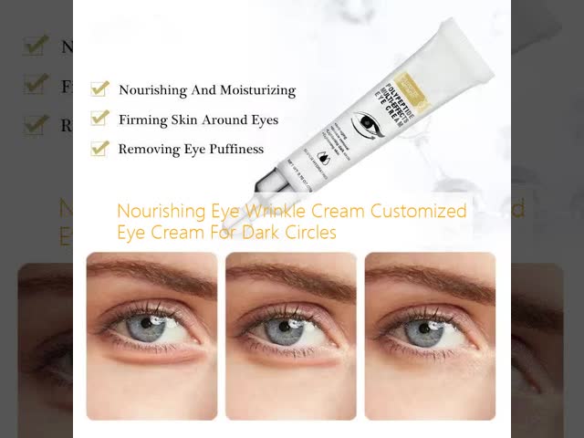 Nourishing Eye Wrinkle Cream Customized Eye Cream For Dark Circles