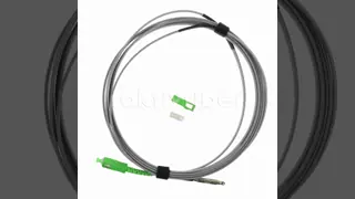 FTTH FTTX Pullable Bullet SC/APC Fiber Optic Patchcord with LSZH Jacket and G657A2 Fiber