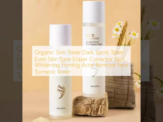 Organic Skin Toner Dark Spots Toner Even Skin Tone Eraser Corrector Skin Whitening Firming Acne Remove Face Turmeric Toner