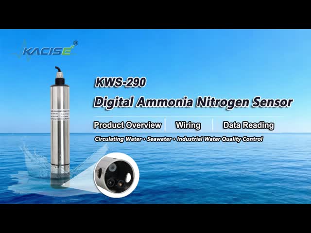 Reagent - Free Online Ammonia Nitrogen Sensor For Ammonia Nitrogen Monitoring In Urban Sewage Treatment Plants
